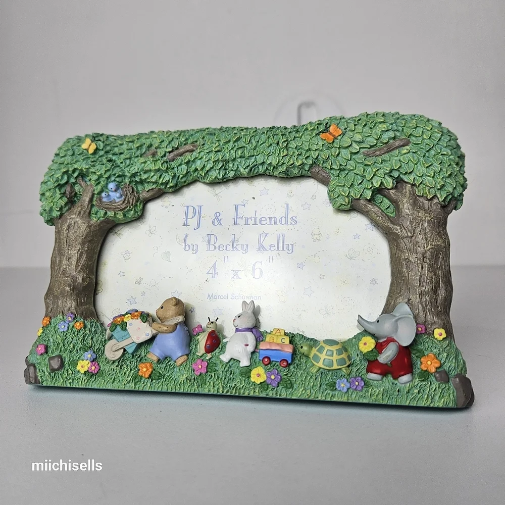 Kids Picture Frame Forest Friends By Becky Kelly